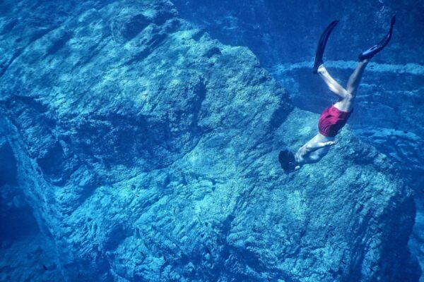 diving