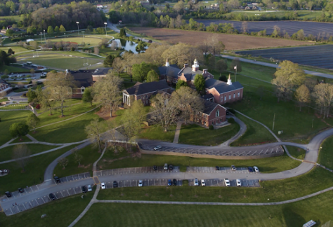 Rabun Aerial Campus Shot